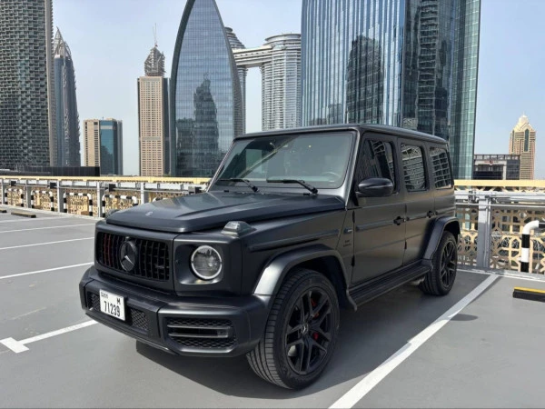 Black Mercedes G63, 2024