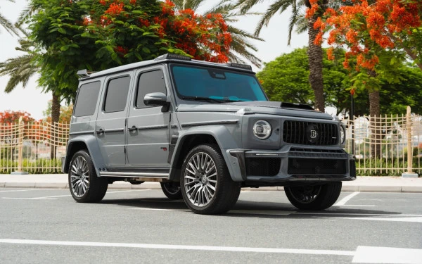 Grey Mercedes G63 AMG, 2025